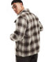 Фото #8 товара Jack & Jones faux wool shacket in brown check