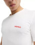 Фото #4 товара Hugo Bodywear triplet pack t-shirt in white