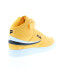 Fila A-High 1CM00540-703 Mens Yellow Leather Lifestyle Sneakers Shoes