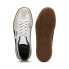 Фото #10 товара Puma Palermo Leather 39646401 Mens White Leather Lifestyle Sneakers Shoes