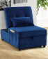 Фото #3 товара Bayani Adjustable Sleeper Lounge Chaise, 72"
