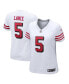 ფოტო #1 პროდუქტის Women's Trey Lance White San Francisco 49ers Alternate Game Jersey