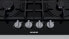 Фото #4 товара Варочная панель SIEMENS iQ300 EN6B6PB90 черная, встраиваемая, 60 см, газовая, закаленное стекло, 4 зоны