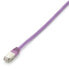 Фото #1 товара Equip Cat.6 S/FTP Patch Cable - 7.5m - Purple - 7.5 m - Cat6 - S/FTP (S-STP) - RJ-45 - RJ-45