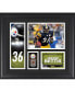 Фото #1 товара Jerome Bettis Pittsburgh Steelers Framed 15" x 17" Player Collage with a Piece of Game-Used Football
