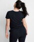 Фото #2 товара Women's Cotton Blend Short-Sleeve Sleep Tee XS-3X, Created for Macy's