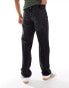 River Island loose fit jeans in washed black Черный, W36 - фото #3