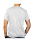 ფოტო #3 პროდუქტის Men's White Charlotte FC Slub T-shirt