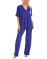 N Natori 2Pc Congo Pajama Pant Set Women's