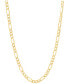 ფოტო #1 პროდუქტის Polished Figaro Link 22" Chain Necklace (3.9mm) in 10k Gold