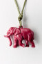 Фото #4 товара Ожерелье-шнурок с подвеской «слон» ZARA