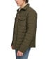 Фото #8 товара Men's Quilted Shirt Jacket