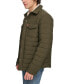 Фото #7 товара Men's Quilted Shirt Jacket