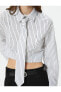 Блуза Koton Black Striped 4sal60059