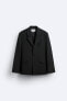Фото #11 товара Пиджак из шерстяной смеси ZARA Blazer Wool Blend Suit