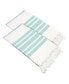 Фото #3 товара Textiles Herringbone Pestemal Pack of 2 100% Turkish Cotton Beach Towel