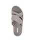 Фото #7 товара Women's Sassy Cross-Over Slide Sandal