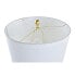 Настольная лампа DKD Home Decor Белый Позолоченный Смола Стеклянный 50 W 220 V 38 x 38 x 75 cm