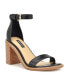 ფოტო #1 პროდუქტის Women's Erla Ankle Strap Block Heel Dress Sandals