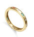 Stylish gold-plated ring with zircons Elegant 13208A014-39