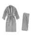 Solid Bath Towel Set and Robe in Gift Box