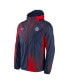 ფოტო #3 პროდუქტის Men's Navy Paris Saint-Germain AWF Raglan Full-Zip Hoodie Jacket