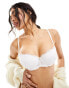 Ann Summers Bridal Sexy Lace padded balconette bra in white