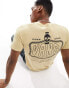 Фото #2 товара Vans pawn shop t-shirt with back print in beige