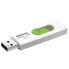 Фото #1 товара USB флеш-накопитель ADATA UV320-32G-RWHGN 32 ГБ, USB Type-A, 3.2 Gen 1 (3.1 Gen 1), Slide, 7.9 г, Зеленый, Белый