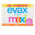 Фото #1 товара Evax Salva-Slip Maxi Супервпитывающие прокладки с защитой от запаха и протекания 40 шт.