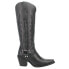 Фото #1 товара Dingo Heavens To Betsy Embroidered Snip Toe Cowboy Womens Black Casual Boots 01