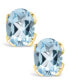 ფოტო #3 პროდუქტის Topaz (3-1/5 ct. t.w.) Stud Earrings in 14K Yellow Gold