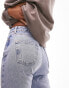 Topshop Hourglass Original high rise Mom jeans in bleach Белый, W26 L32 - фото #3