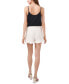 ფოტო #5 პროდუქტის Ruffle-Hem Welt-Pocket Shorts