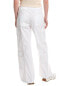 Hudson Jeans Drawstring Parachute Wide Leg Cargo Pant Women's White M