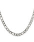 Chisel stainless Steel Polished 5.3mm Figaro Chain Necklace