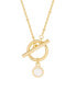 Фото #1 товара brook & york lane Toggle Pendant Chain Necklace