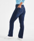 Фото #2 товара Petite Mid-Rise Curvy Bootcut Jeans, Created for Macy's