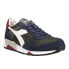 Фото #2 товара Diadora Trident 90 Ripstop Lace Up Mens Blue, Green Sneakers Casual Shoes 17827