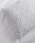 Фото #2 товара Pack of 2 Charcoal Knit Microfiber Pillow, Standard