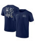 ფოტო #1 პროდუქტის Branded Men's Navy Dallas Cowboys Split Zone T-Shirt