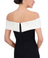 ფოტო #6 პროდუქტის Petite Studded Off-The-Shoulder Gown