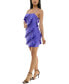 Juniors' Ruffled Bodycon Dress