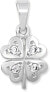 Four-leaf clover pendant of white gold 249 001 00 371 07