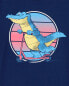 Фото #9 товара Футболка для малышей Carterʻs Графическая футболка скейтера с аллигатором