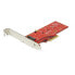 Фото #1 товара StarTech.com x4 PCI Express 3.0 to M.2 PCIe NVMe SSD Adapter - PCIe - M.2 - Full-height / Low-profile - PCI 3.0 - Red - 8 Gbit/s