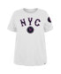 Women's New York Mets 2024 City Connect Plus Size T-Shirt