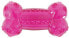 Фото #2 товара Игрушка для собак Zolux Кость Pop Tpr 12 см розовая