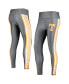 ფოტო #2 პროდუქტის Women's Charcoal, Tennessee Orange Tennessee Volunteers Dormer Knit Leggings