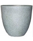 Gardener Select Large Egg Shaped Planter Granite Color 15 Inch